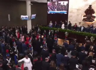 Se instala la tercera legislatura en el Congreso Nacional