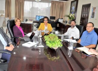 Titulares del Poder Judicial, Ministerio Público y Seguridad se reúnen para tratar diferentes temas, entre ellos las muertes violentas de mujeres