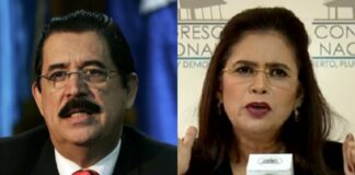 Manuel Zelaya felicita a Rixi Moncada por renunciar al cargo para seguir aspiraciones presidenciales
