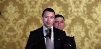 Noboa: «Estamos en un estado de guerra y no podemos ceder ante estos terroristas»