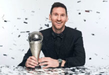 Lionel Messi gana su tercer premio The Best