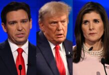 Trump agradece el apoyo de Ron DeSantis y arremete contra su rival republicana Nikki Haley