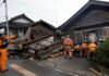 Continúa la búsqueda de sobrevivientes del terremoto en el oeste de Japón