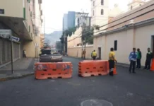 Cierran varias calles de acceso al centro de Tegucigalpa por instalación de la tercera legislatura