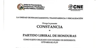 Ante las declaraciones de Enrique Ortez, el Partido Liberal presenta pruebas de la legitimidad de sus fondos