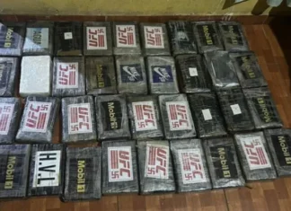 Detienen a pareja con 36 kilos de cocaína valorados en L.20 millones, en Colón