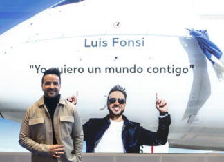 El cantante Luis Fonsi dará nombre a un avión de la aerolínea española Air Europa