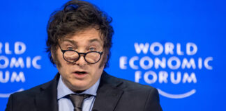 Javier Milei dice en Davos que “Occidente está en peligro” por el socialismo