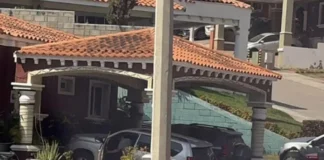 La FESCCO allana lujosa residencia en El Sauce