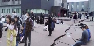 Reportan 4 muertos y 10.000 evacuados por terremoto en Japón