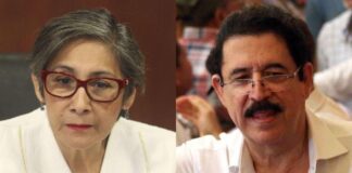 Diputada Maribel Espinoza cuestiona la moral pública del Mel Zelaya y lo acusa de recibir dinero del narco