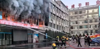 Trece muertos en un incendio en un dormitorio escolar en el centro de China