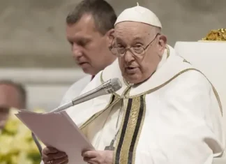 El papa dice que «la lógica del odio y la violencia nunca se puede justificar»