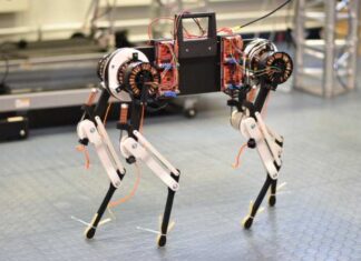 Diseñan un robot de dos patas capaz de caminar, detenerse y girar