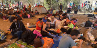 Caravana migrante se queda en estado de Oaxaca para presionar ayuda del Gobierno mexicano
