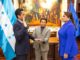 Presidenta Xiomara Castro juramenta a Christian Duarte como director del SAR
