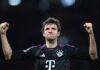 Thomas Müller firma 500 victorias en partidos oficiales con el Bayern