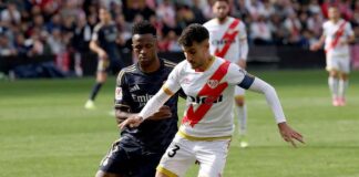 Rayo Vallecano frena al Real Madrid