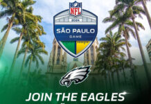 La NFL anuncia que los Philadelphia Eagles jugarán este año un partido como locales en Brasil