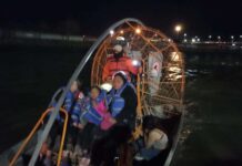 México salva a 11 migrantes de Guatemala y Honduras en el río Bravo fronterizo con EE. UU.