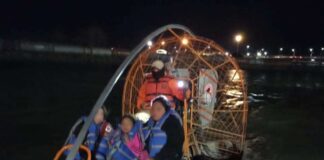 México salva a 11 migrantes de Guatemala y Honduras en el río Bravo fronterizo con EE. UU.