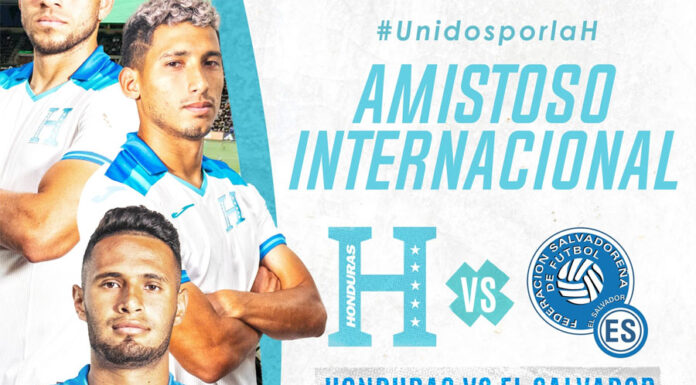 Selección Nacional de Honduras confirma amistoso contra El Salvador para el 26 de marzo