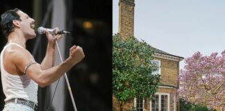 La casa de Freddie Mercury en Londres sale a la venta por al menos 34.8 millones de euros