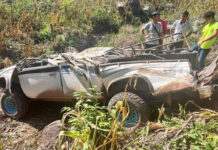Accidente vial deja al menos tres personas muertas en Santa Bárbara