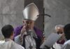 El papa lamenta un mundo en el que todo es «social» en la misa del Miércoles de Ceniza