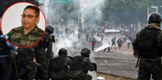 Ministerio Público acusa a coronel de las FFAA por cinco muertes en protestas post electorales de 2017