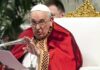 El papa alerta de catástrofe humanitaria mayor en Ucrania y recuerda sufrimiento de Gaza
