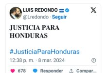 Luis Redondo califica como «Justicia para Honduras», la declaratoria de culpabilidad a JOH