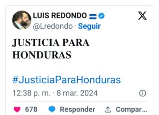 Luis Redondo califica como «Justicia para Honduras», la declaratoria de culpabilidad a JOH