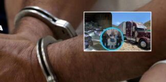 Autoridades de la Dirección Nacional de Servicios Policiales Fronterizos de Honduras decomisó mercadería valorada en 5 millones de lempiras