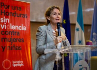 Alice Shackelford pide fortalecer las acciones para erradicar los 40 femicidios en Honduras
