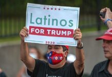 La retórica antiinmigrante de Trump no disuade a algunos latinos de votar por él