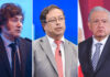 Milei llama «ignorante» a López Obrador y «asesino terrorista» a Petro