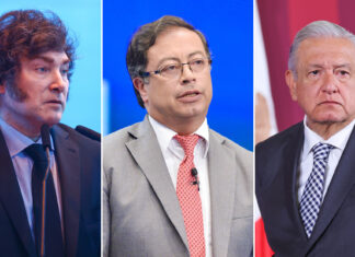 Milei llama «ignorante» a López Obrador y «asesino terrorista» a Petro