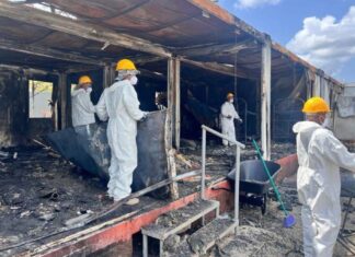 Panamá encarcela por 6 meses a los 45 migrantes que vandalizaron un albergue en Darién