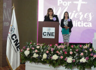 Ana Paola Hall pide calma y paciencia tras cierre del TREP: diferencia entre candidatos es de 515 votos