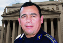 Exoficial de la policía Mauricio Hernández Pineda, solicita aplazamiento de sentencia programada para el 2 de mayo