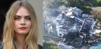Un incendio consume la mansión de la modelo Cara Delevingne en Los Ángeles
