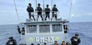 La Fuerza Naval de El Salvador incauta 1.8 toneladas de cocaína valorada en 37 millones de dólares