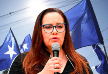 Exprimera dama Ana García de Hernández anuncia que buscará una precandidatura presidencial por el Partido Nacional