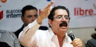 Manuel Zelaya denuncia «golpe de Estado electoral» en Honduras y llama a movilización