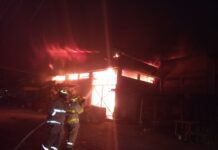 Incendio arrasó con más de 100 puestos del Mercado Municipal de Nacaome