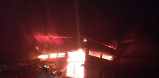 Incendio arrasó con más de 100 puestos del Mercado Municipal de Nacaome