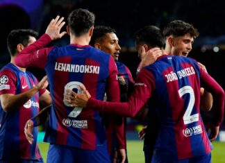 El Barça venció 3-1 al Napoli y vuelve a los cuartos de final de la Champions cuatro años después