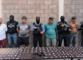 Desarticulan banda «El Militar» en Catacamas, Olancho