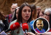 Irene Montero, sobre libertad bajo fianza de Dani Alves: «Los hombres poderosos pueden comprar su libertad»